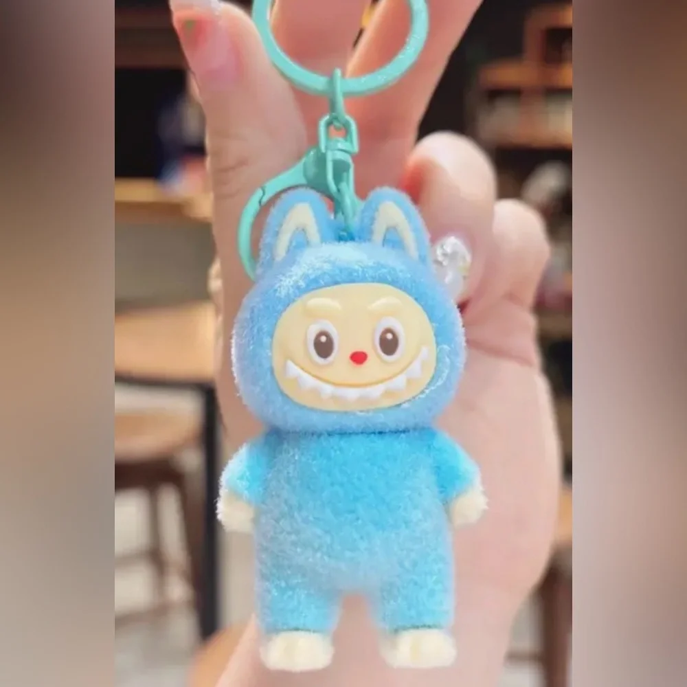 Monster Keychain, Blue, NEW